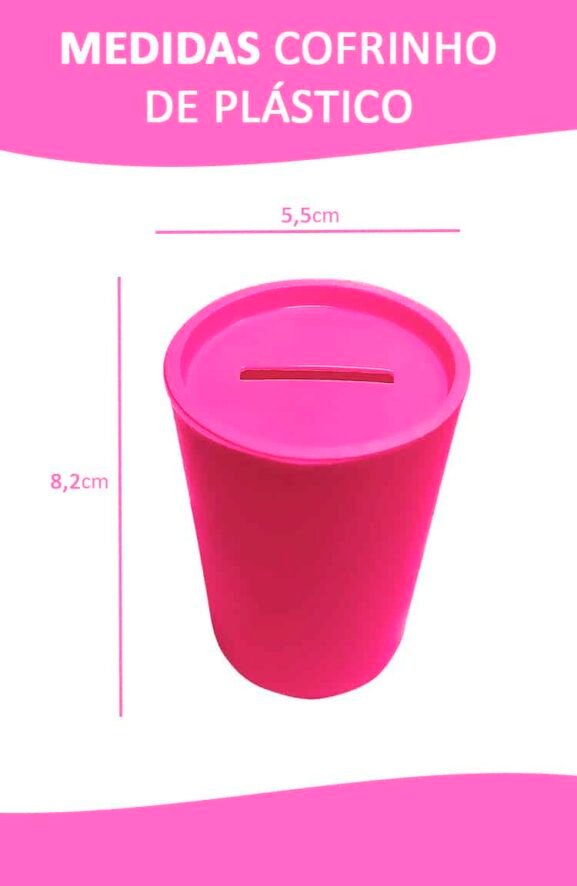 120 Cofrinhos de Plástico 5,5cm x 8cm - Imagem 3