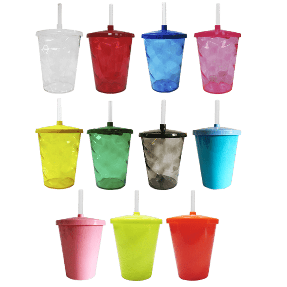 10 Copos Twister Acrílico 300ml - Imagem 3