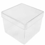 Kit 20 Caixinhas Acrílica 6x6cm Lembrancinha Personalizar Festa