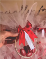 10 Argolas de metal dourada 7,2cm - Imagem 3