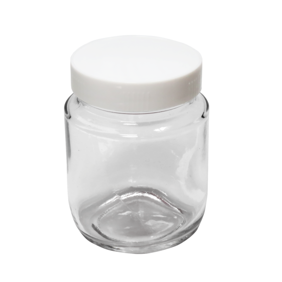 48 Potes de Vidro 200ml Tampa Plástica - Imagem 4