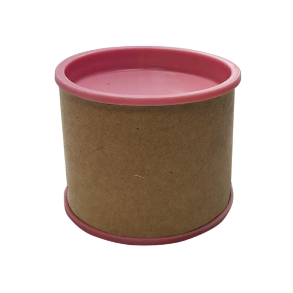 60 Tubo Lata Tampa Plástica 6x5cm - Imagem 4