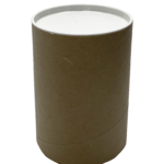 20 Tubo Lata Tampa Plástica 8×12cm